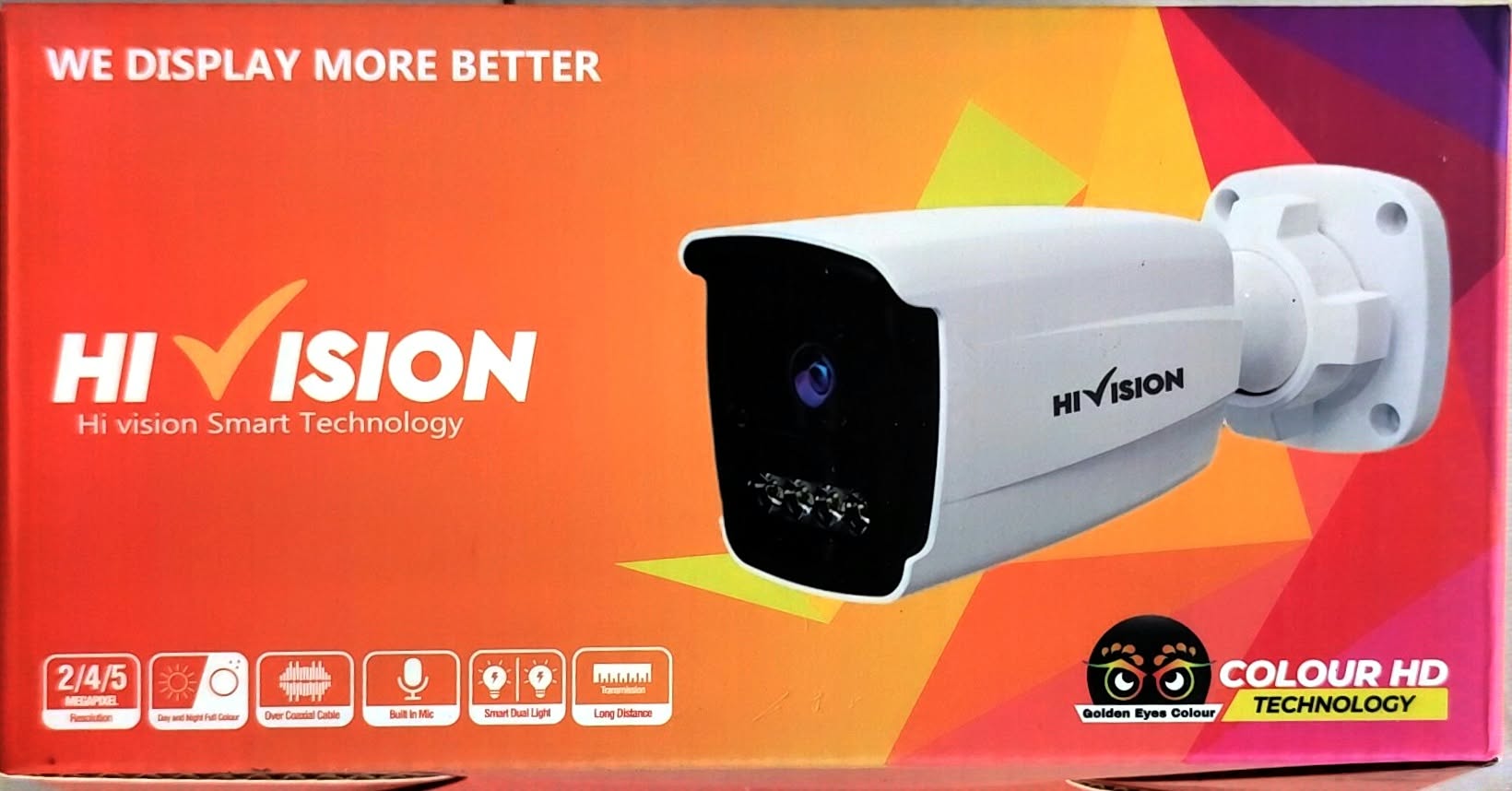 IP CAM OUTDOOR HIVISION 4MP